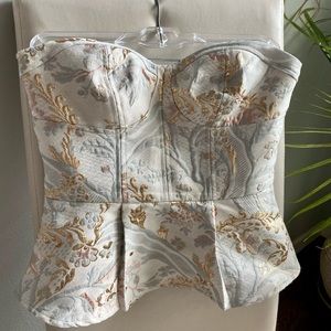 SOLD: Express Women’s Brocade Floral Corset Size 4